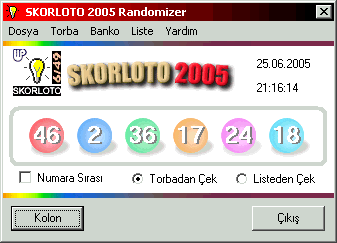 SKORLOTO 417 v7.0 Randomizer (WINDOWS XP, Compiler: VB 6.0)