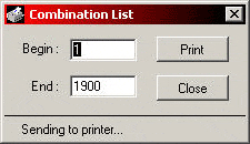 SKORLOTO 2005.NET - Print/Write Menu