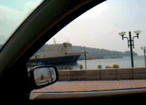 Driving on Zonguldak Centrum - Gazipasha Street (2 August 2005)